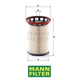 Filtru Combustibil Mann-Filter Vw Tiguan (5N) PU8008/1