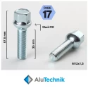 Set 5 Prezoane M12x1.5mm (35mm)