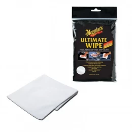 Lavetă Microfibră Albă pentru Curățat Polish Meguiar's E101