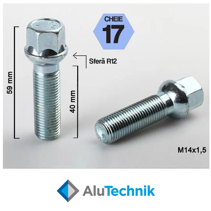 Set 5 Prezoane M14x1.5mm (40mm)
