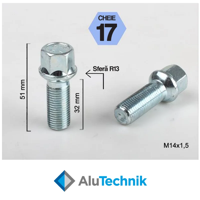 Set 5 Prezoane M14x1.5mm (32mm)