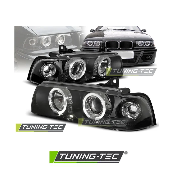 Faruri Tuning BMW Seria3 (E36) Sedan - Angel Eyes